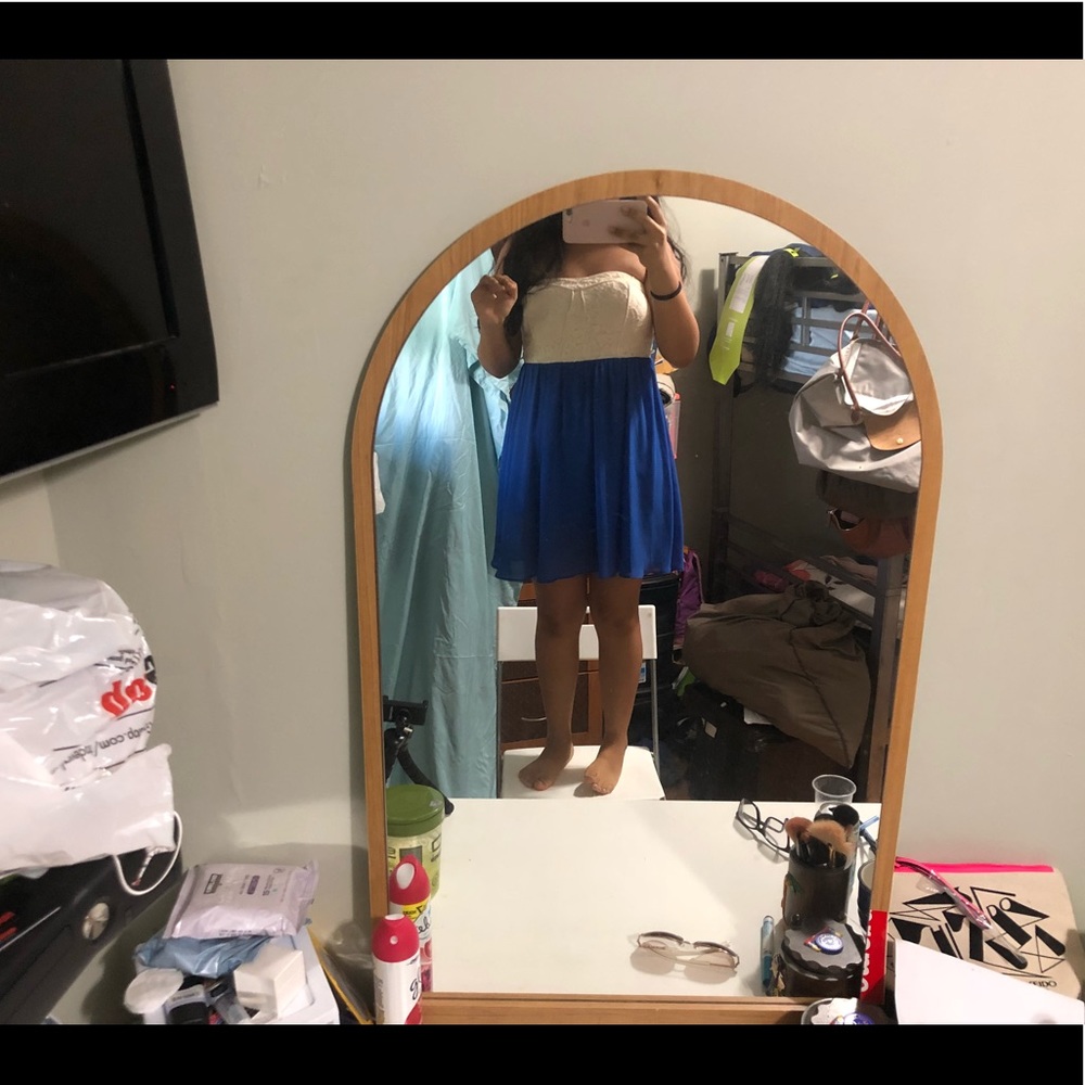 Strapless dress